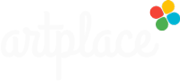 logo artplace white